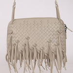 Bottega Veneta Fringe Trimmed Intrecciato Nodini Bag