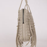 Bottega Veneta Fringe Trimmed Intrecciato Nodini Bag