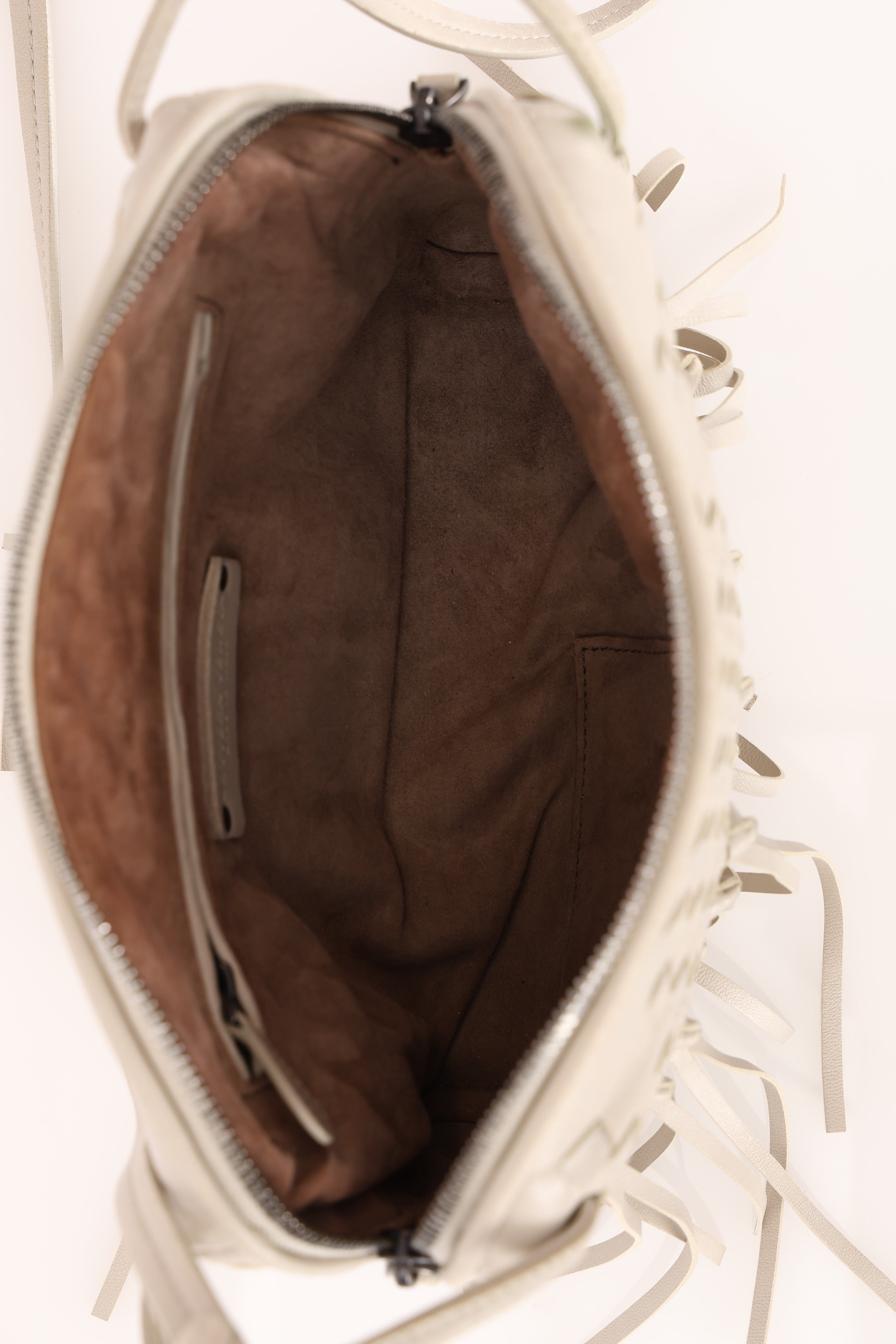 Bottega Veneta Fringe Trimmed Intrecciato Nodini Bag