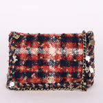 Chanel Tweed Charms Wallet On Chain 2017 MMHW