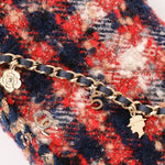 Chanel Tweed Charms Wallet On Chain 2017 MMHW
