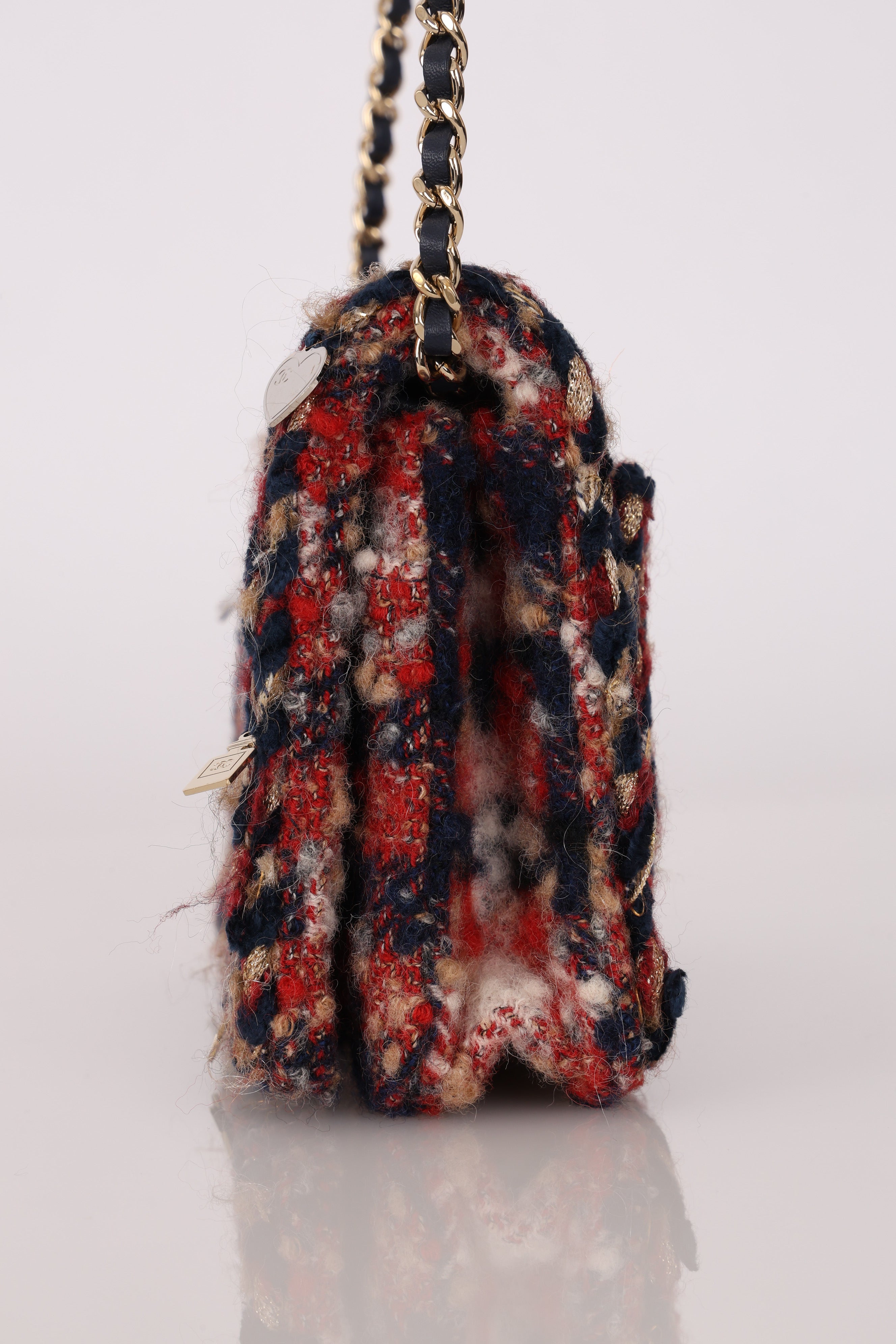 Chanel Wallet on Chain Multicolor Tweed MMHW