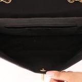 Chanel East West Shoulder Bag Black Calfskin BGHW