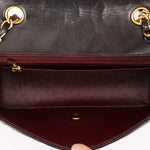 Chanel Small Diana Flap Black Lambskin 1996 24K GP