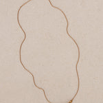 1980s - 1990s 18K Yellow Gold Sapphire Bar Pendant Necklace - Drop 12