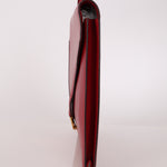 Hermès Kelly Cross Briefcase Rouge Vif Courchevel GHW