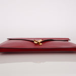 Hermès Kelly Cross Briefcase Rouge Vif Courchevel GHW