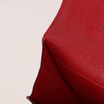 Hermès Kelly Cross Briefcase Rouge Vif Courchevel GHW