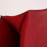 Hermès Kelly Cross Briefcase Rouge Vif Courchevel GHW