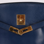 Hermès Kelly Sport GM Bleu Box GHW