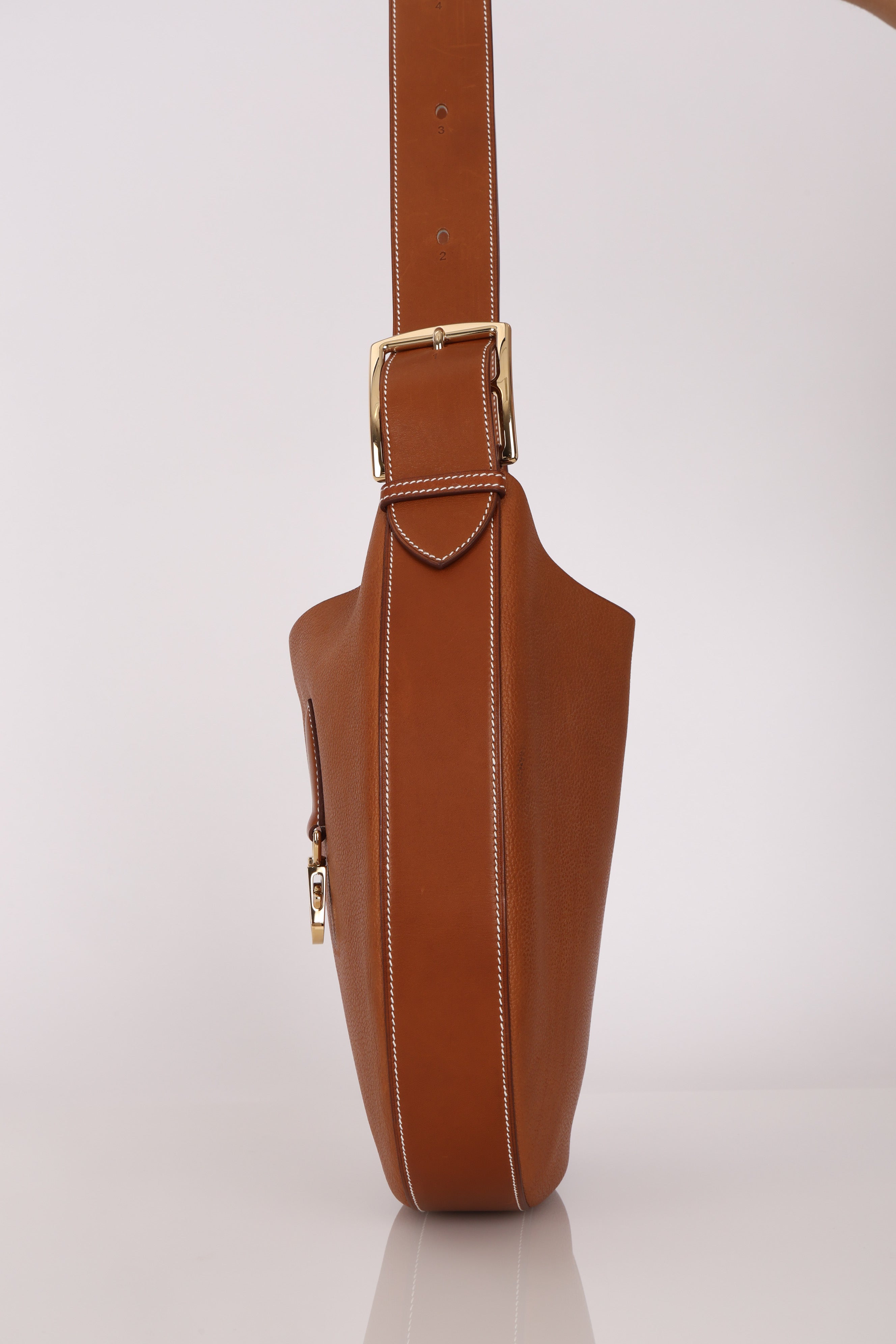 Hermès Arcon Gold Clemence and Swift GHW