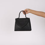 Yves Saint Laurent Whipstitch Flap Top Handle Bag