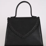 Yves Saint Laurent Whipstitch Flap Top Handle Bag