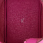 Hermès Picotin 18 Rose Clemence 2018 PHW