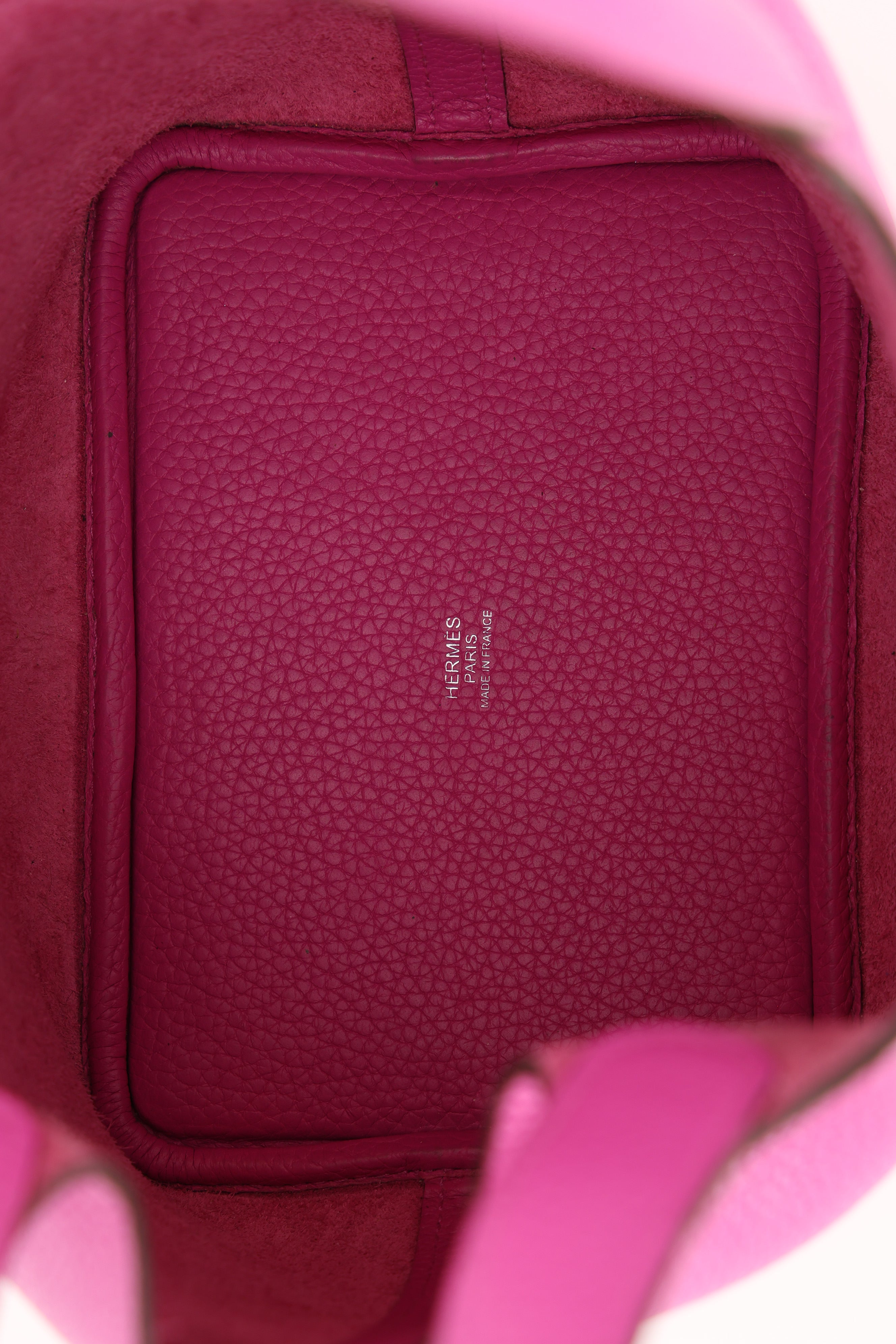 Hermès Picotin 18 Rose Clemence 2018 PHW