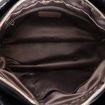 Chanel Twisted Bowling Bag Black Glazed Calfskin DSHW