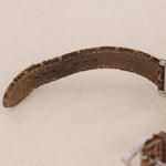 Fendi Silver Diamond Watch