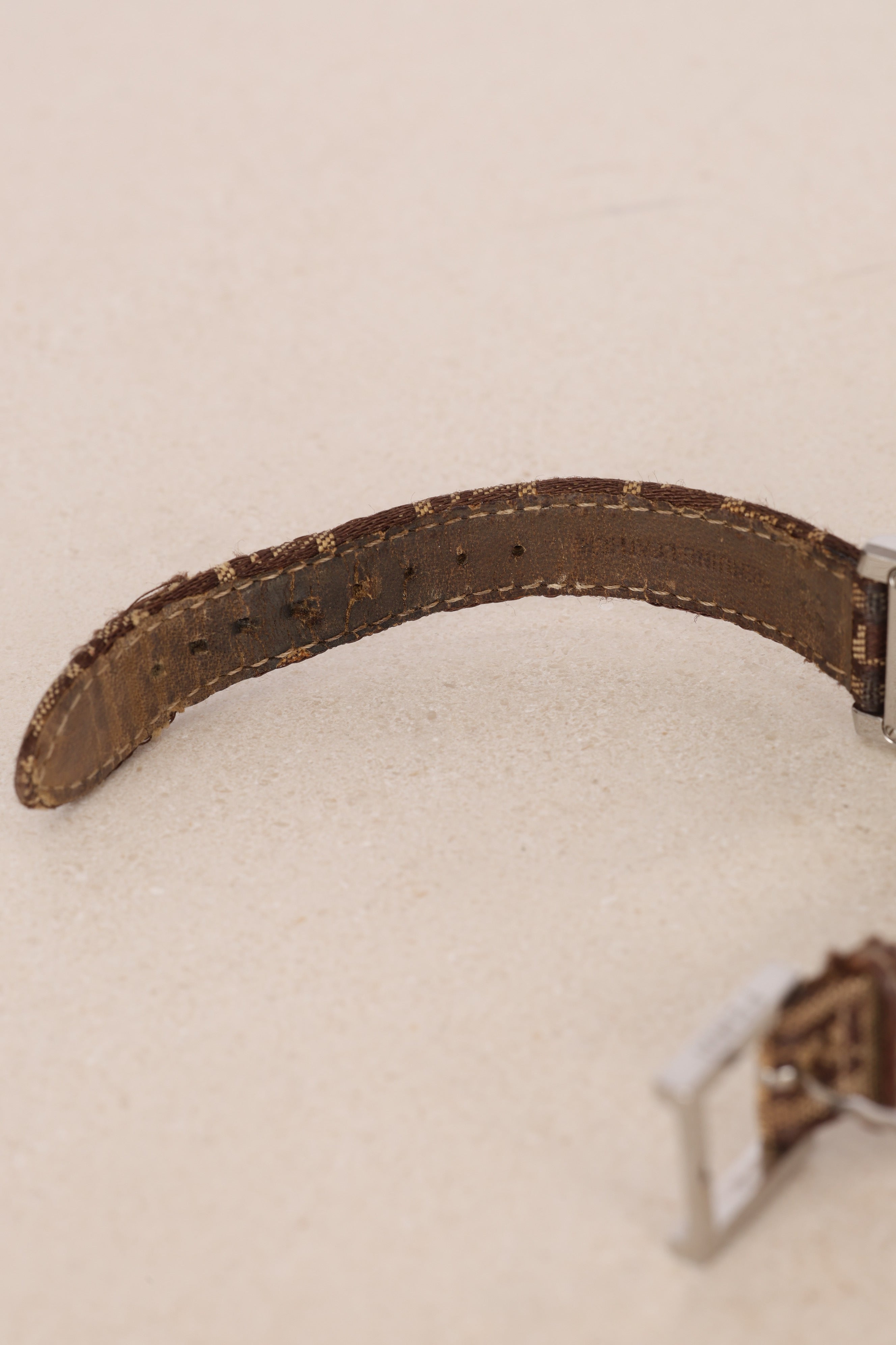 Fendi Silver Diamond Watch
