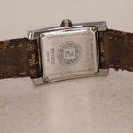 Fendi Silver Diamond Watch