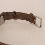 Fendi Silver Diamond Watch