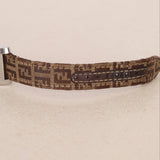 Fendi Silver Diamond Watch