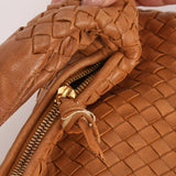 Bottega Veneta Small Intrecciato Hobo Camel Lambskin 2008