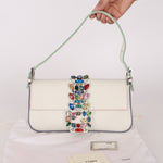 Fendi Crystal Baguette Bag