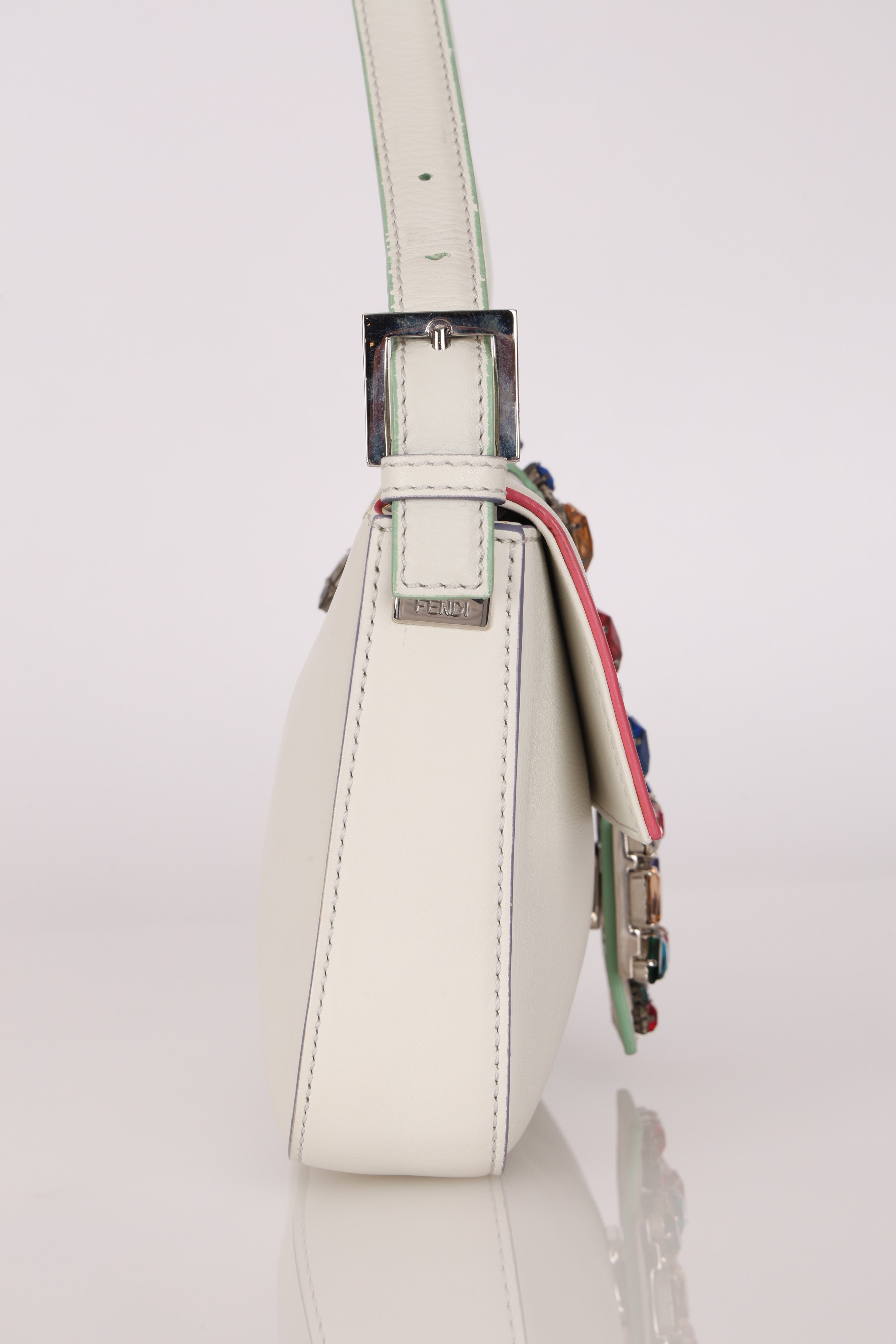 Fendi Crystal Baguette Bag