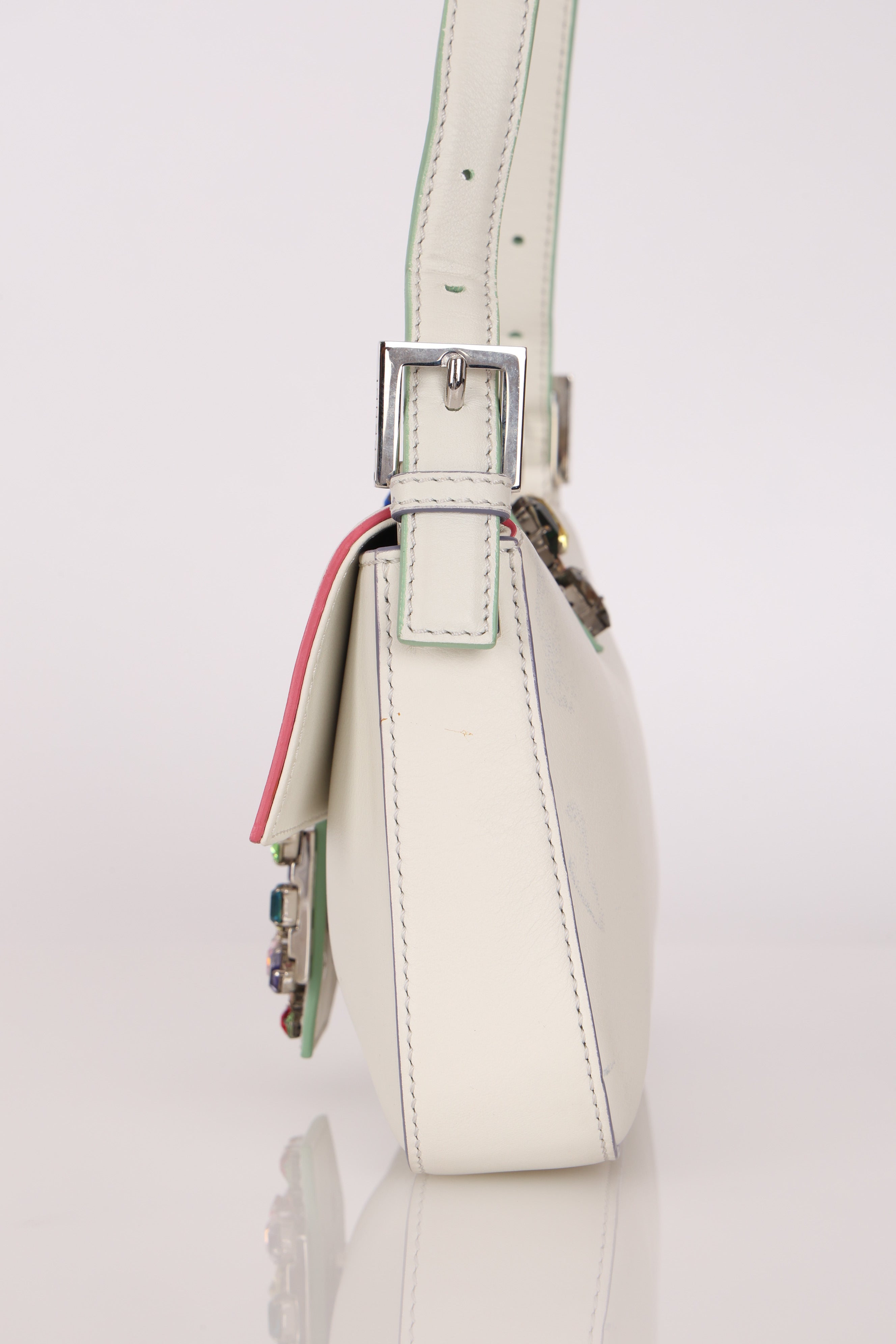 Fendi Crystal Baguette Bag