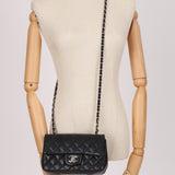 Chanel Mini Rectangle Black Caviar SHW