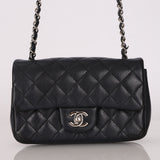 Chanel Mini Rectangle Black Caviar SHW