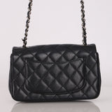Chanel Mini Rectangle Black Caviar SHW