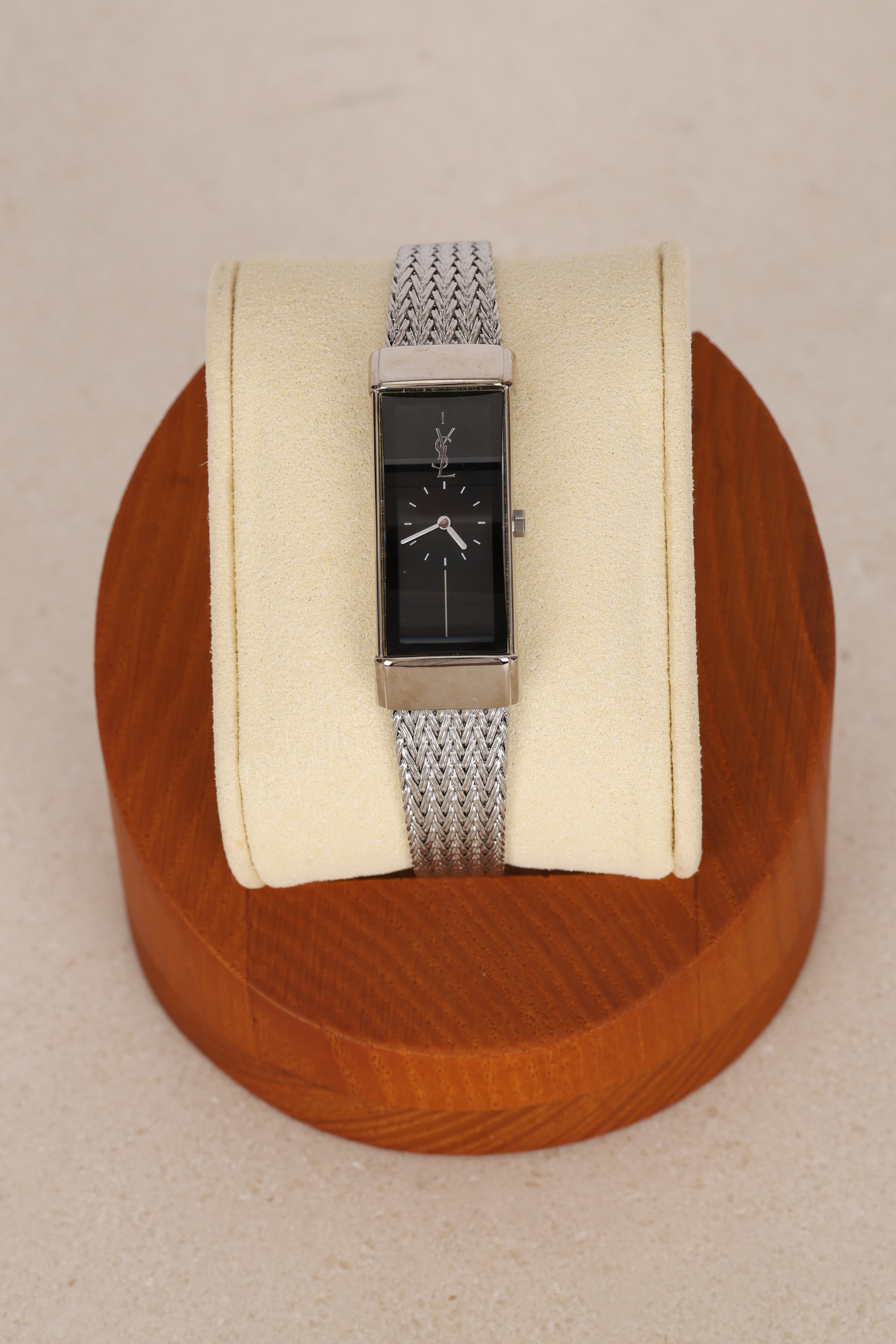 Saint Laurent Silver Watch