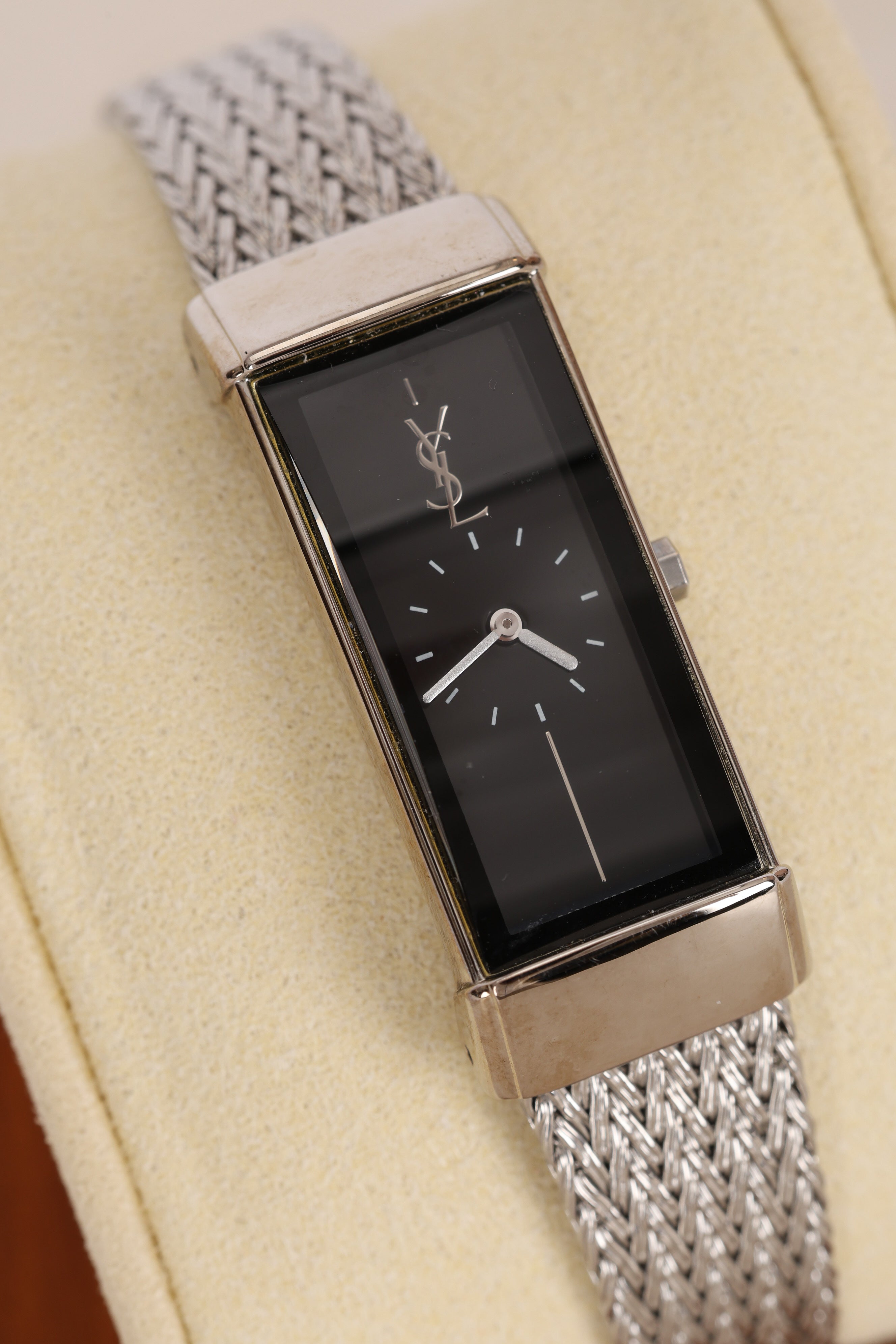 Saint Laurent Silver Watch