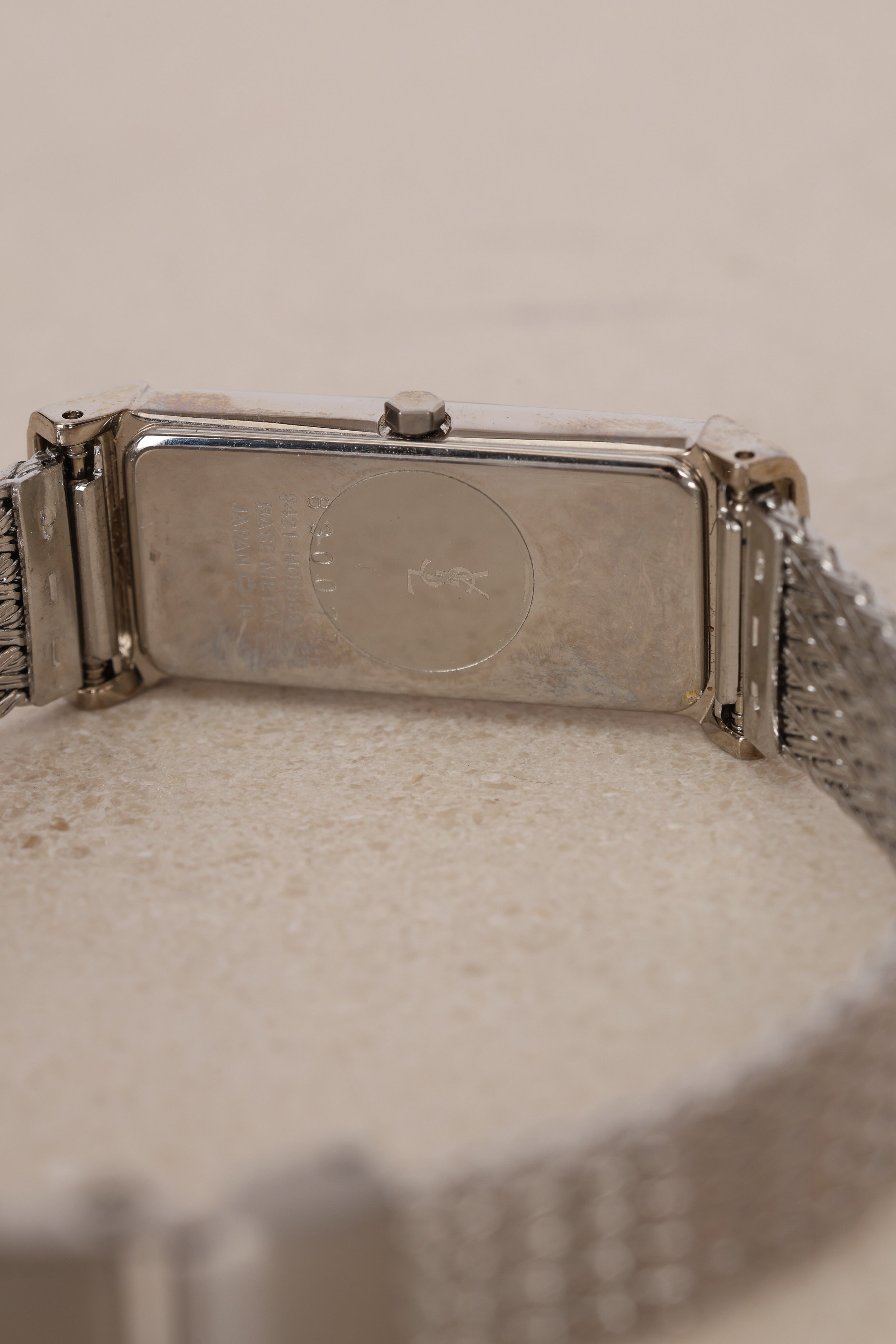 Saint Laurent Silver Watch