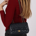 Chanel Lambskin Single Flap Bag