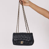 Chanel Small Mademoiselle Chic Flap Navy Calfskin 2016 GHW