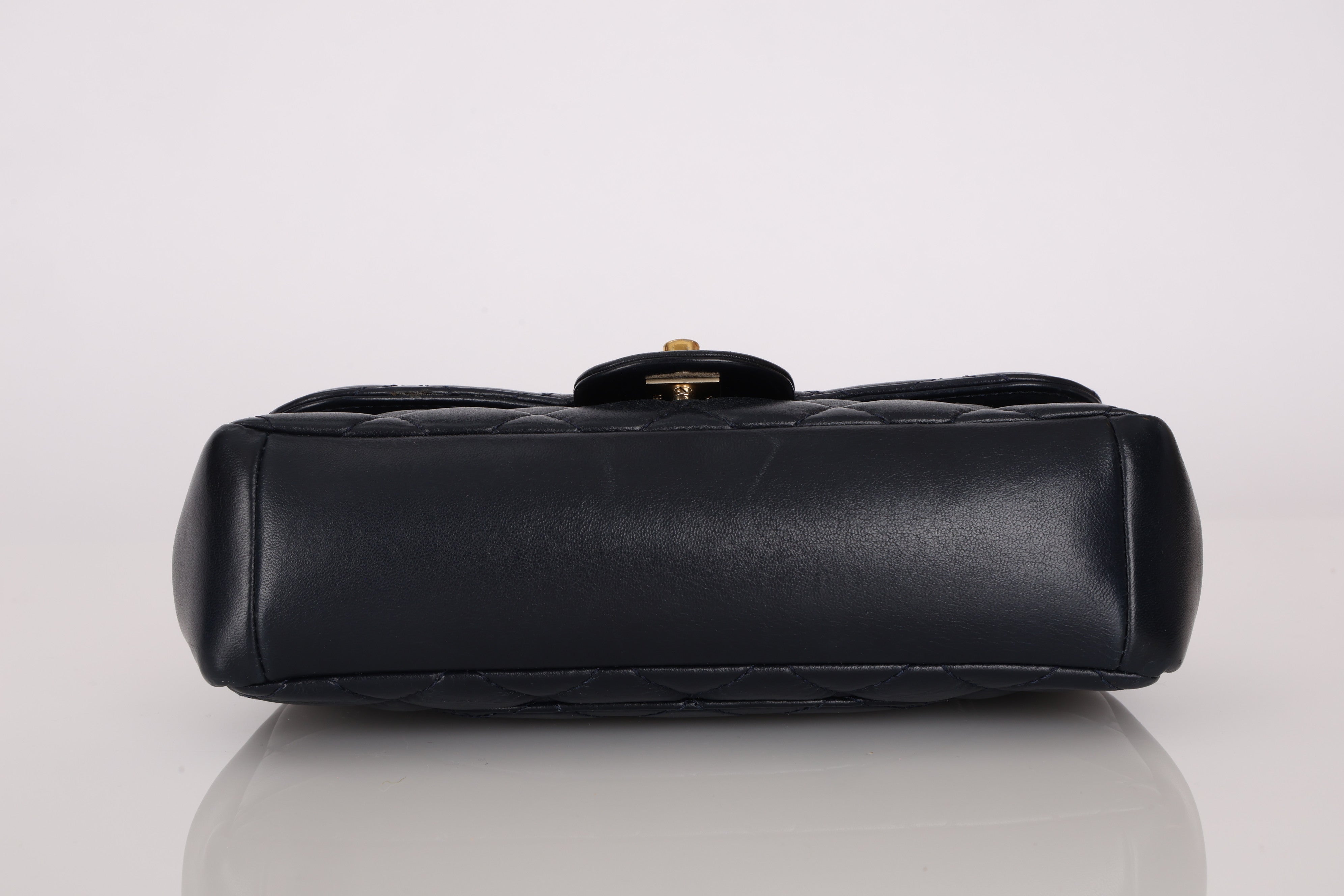 Chanel Lambskin Single Flap Bag