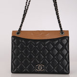 Chanel Ballerine Flap Bicolor Lambskin RHW