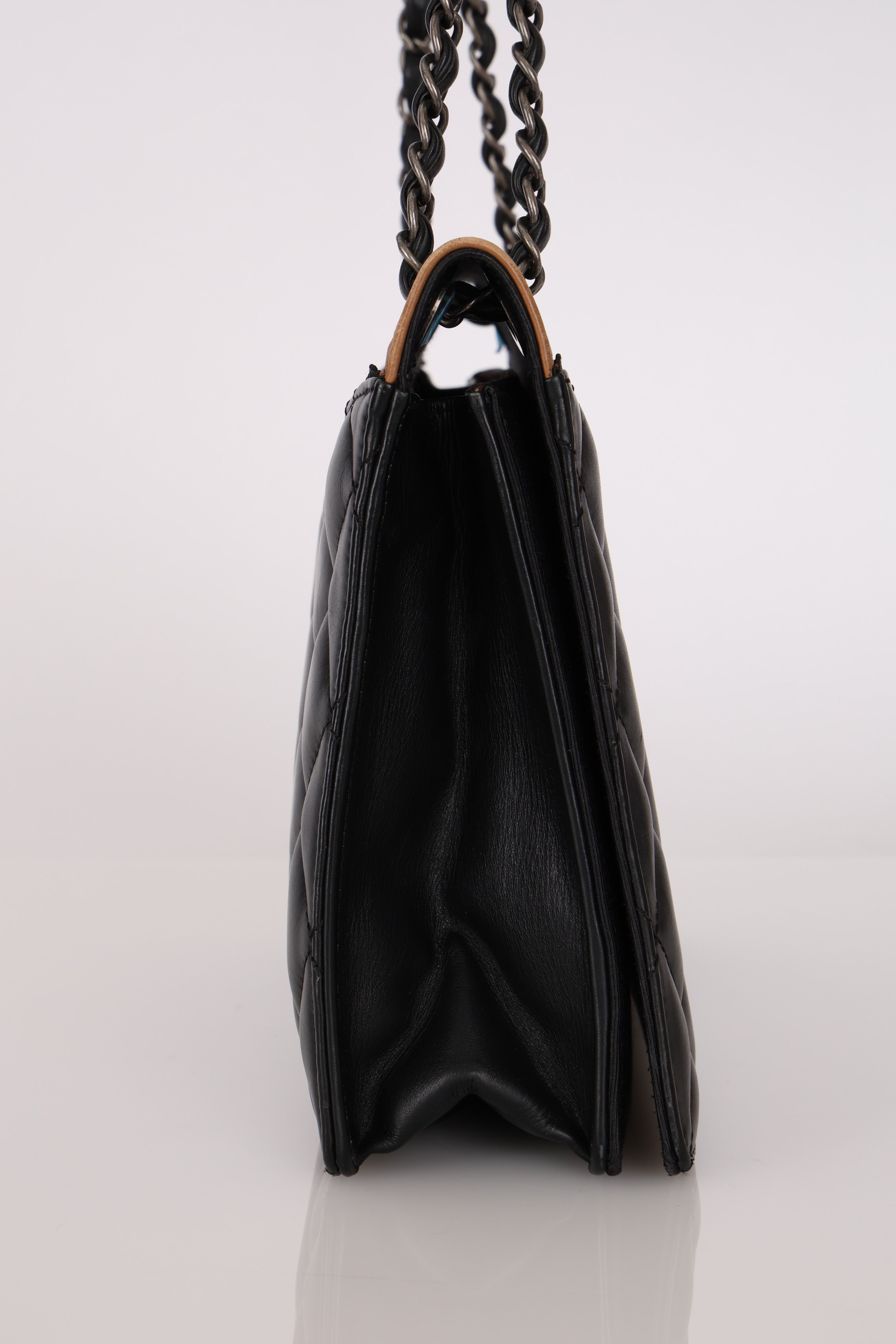 Chanel Ballerine Flap Bicolor Lambskin RHW