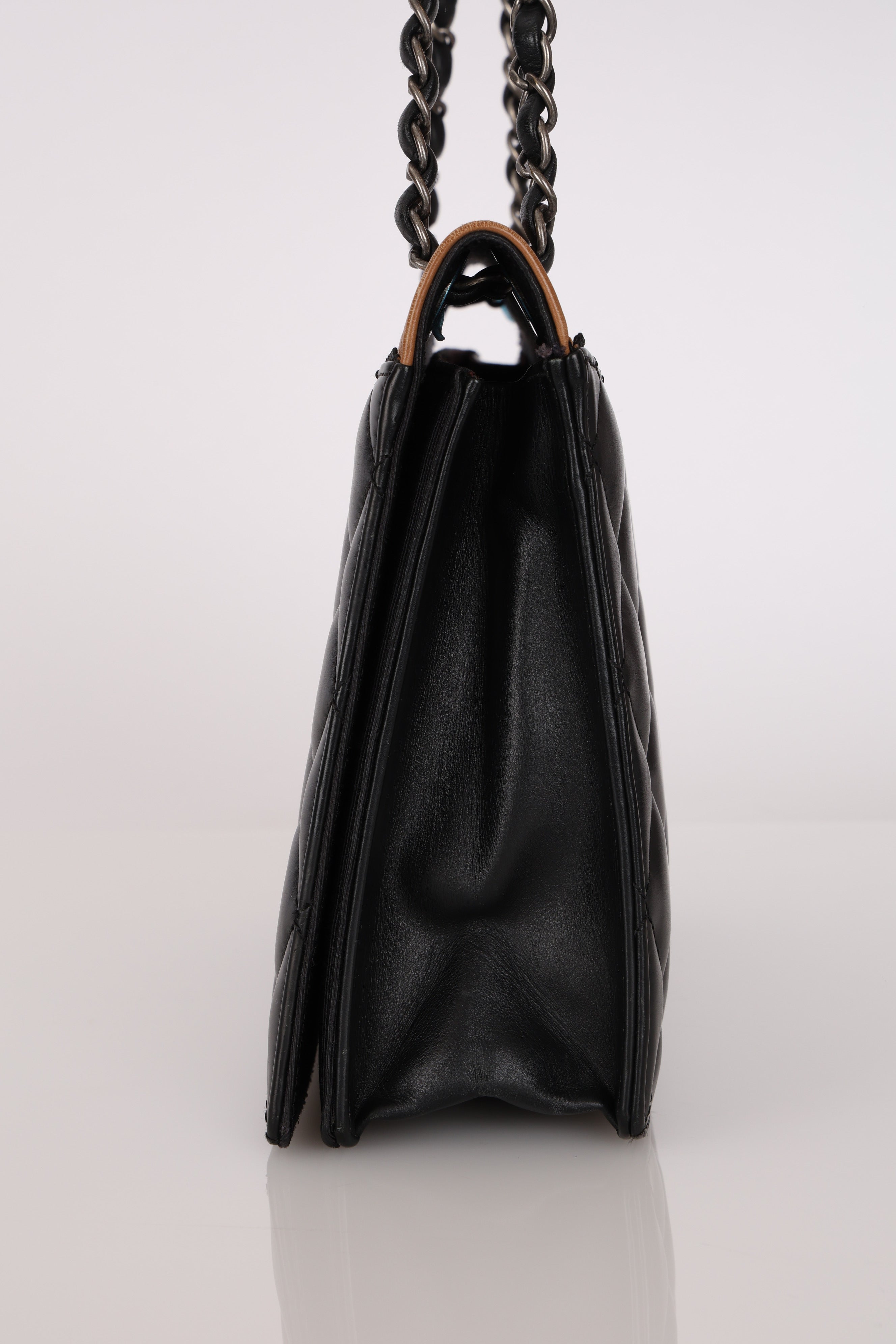 Chanel Ballerine Flap Bicolor Lambskin RHW