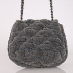 Chanel Paris Moscou Mini Velvet Bubble Quilt Flap RHW