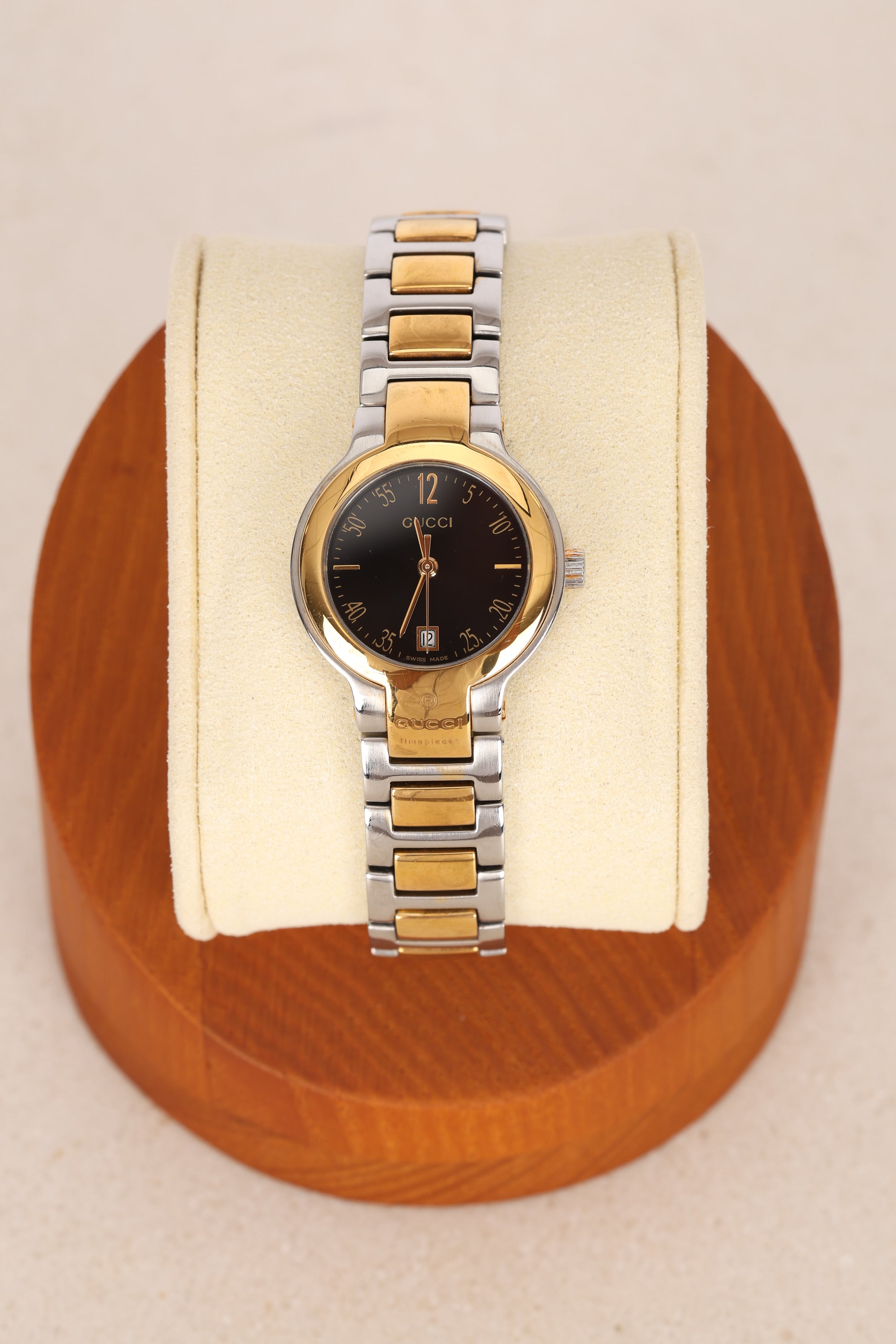 Gucci Oval Gold Watch
