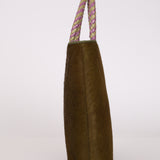 Dior Tote Bag Olive Ponyhair