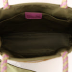 Dior Tote Bag Olive Ponyhair