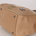 Chanel Patchwork Shoulder Bag Beige DSHW