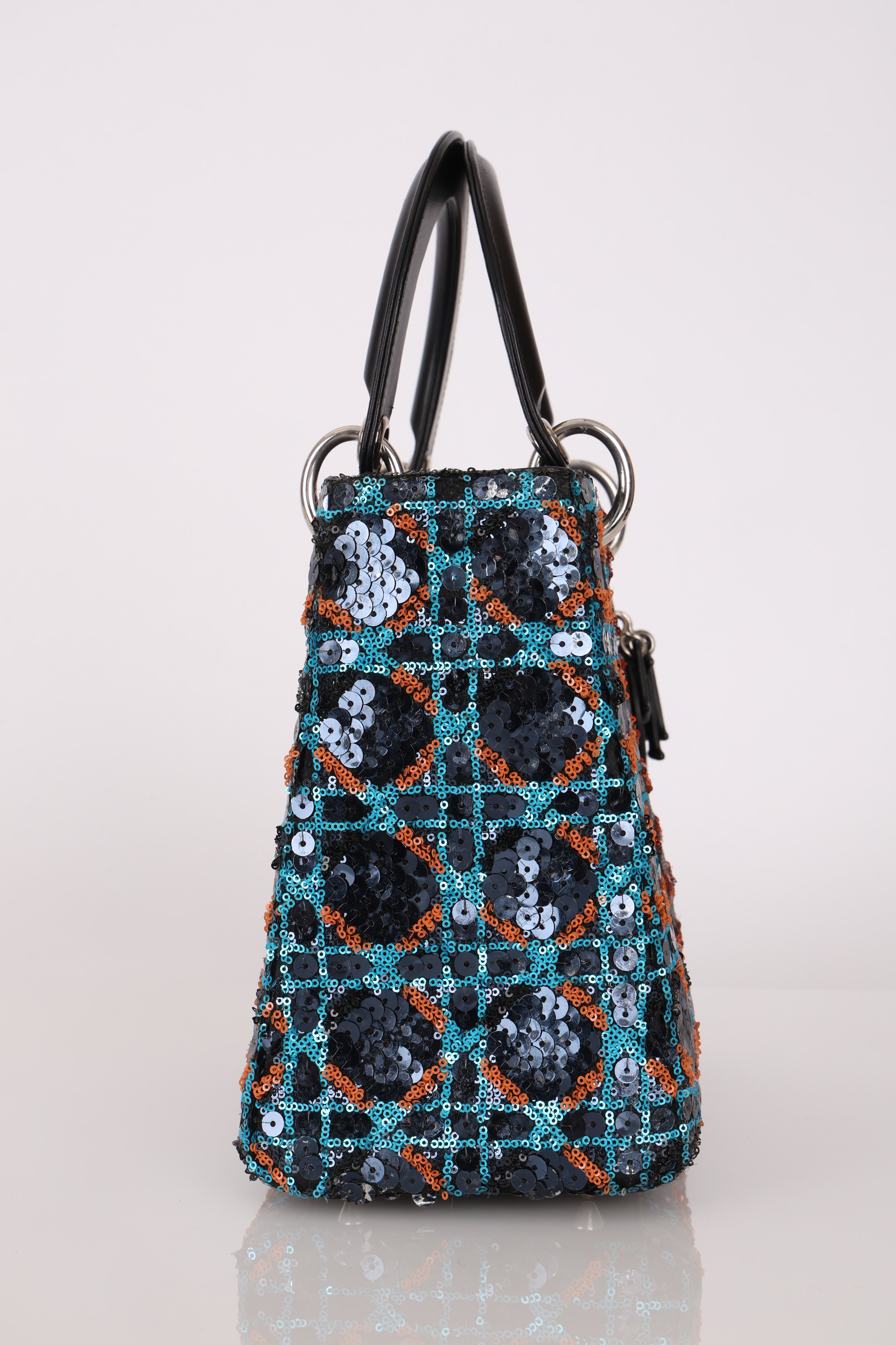 Dior x Peter Lindbergh Medium Lady Bag Sequin Embellished