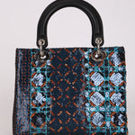 Dior x Peter Lindbergh Medium Lady Bag Sequin Embellished