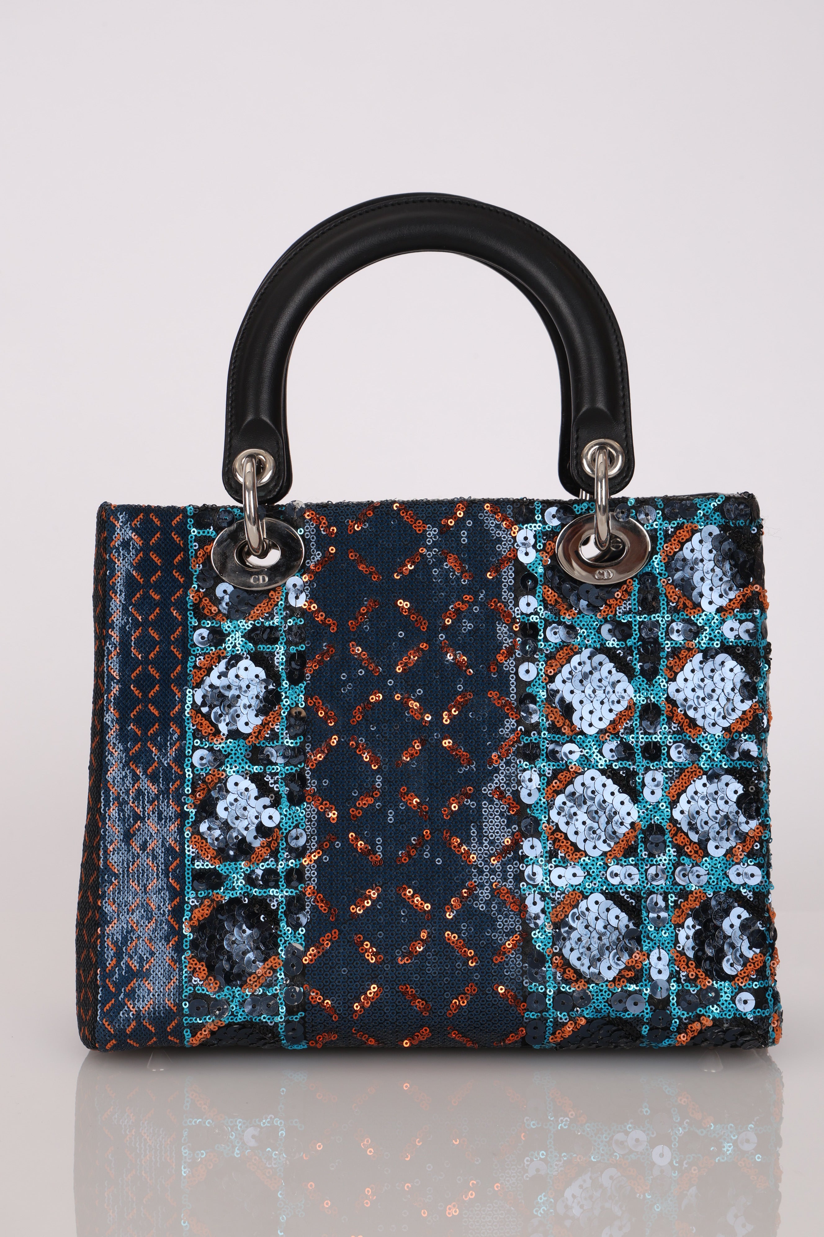 Dior x Peter Lindbergh Medium Lady Bag Sequin Embellished