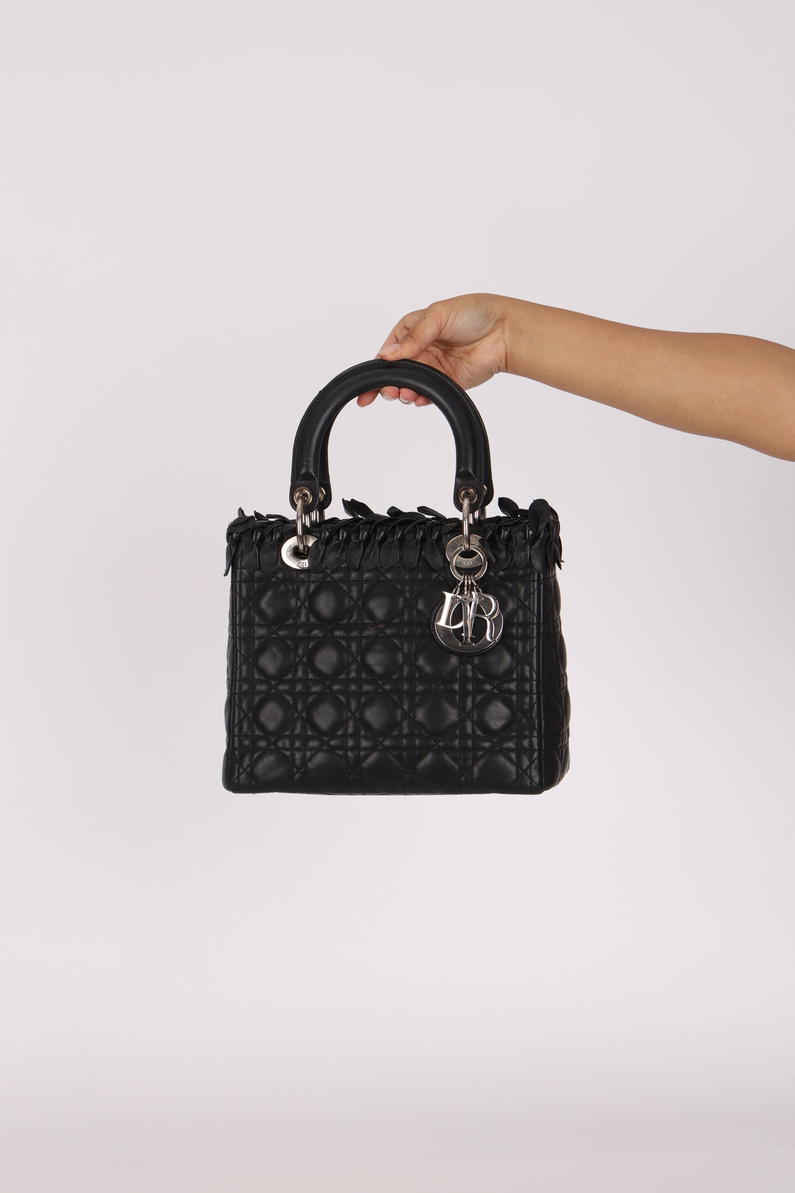 Dior Medium Lady Black Lambskin